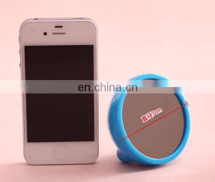 2019 new style easy carrying magic beauty mirror with led clock