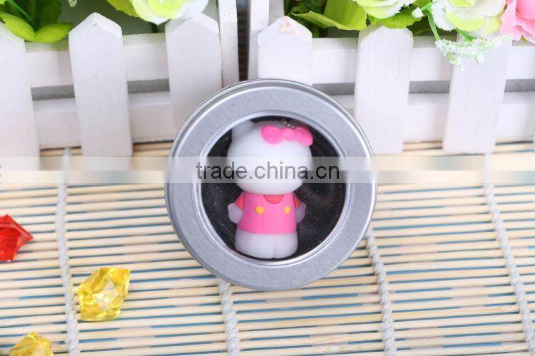 Promotional gift hello kitty shape usb flash drive,cartoon usb stick