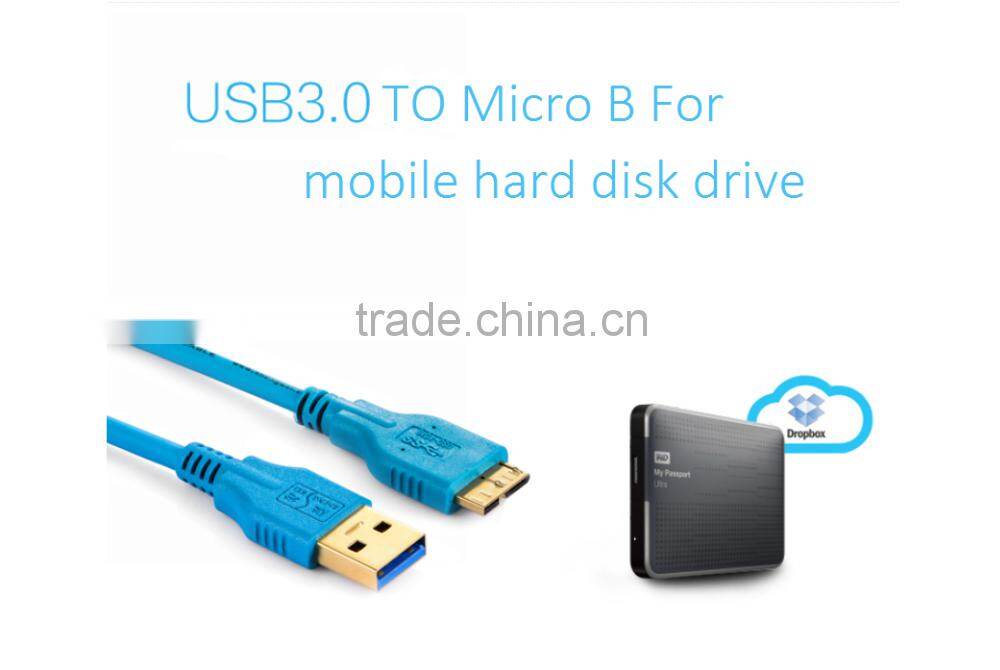 Hard Disk Drive Micro USB 3.0 Double Data Transfer Cable