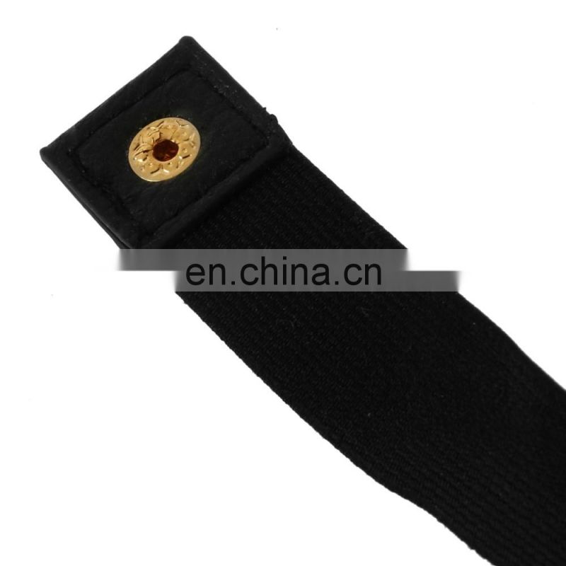 Elastic Metal Waist Slimming Belt Metallic Bling Gold Plate slim Simple fashion Band Waist Support Belt