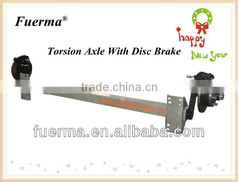 boat trailer torsion axle