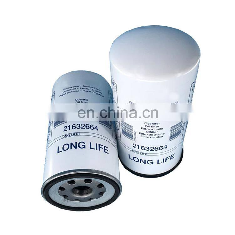 Factory Price Diesel Truck Engine Oil Filter Element 23075367 21632667 B9607