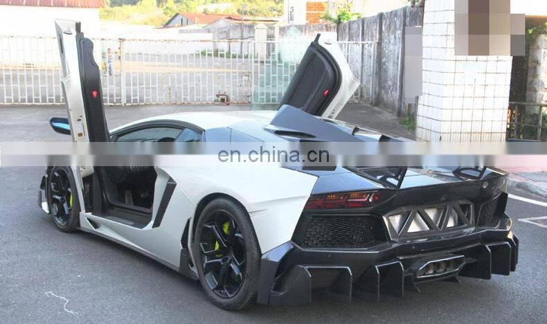 Runde Car Modification Brilliant Quality Carbon Fiber Material Body Kit For Lamborghini Aventador LP700 Rear Bumper