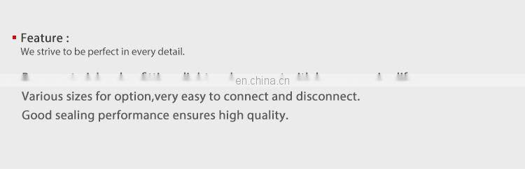 SNS KLE Series pneumatic two touch rapid brass tee 3 way air fitting