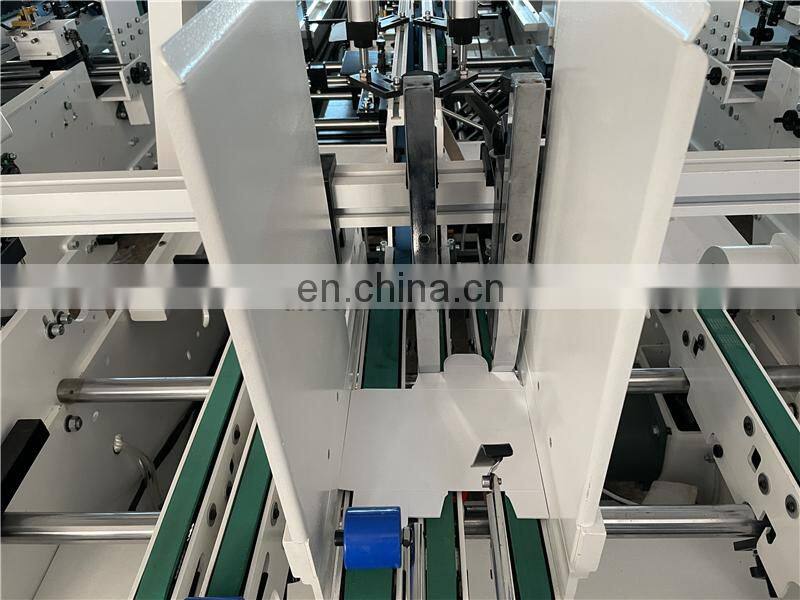 YZFG600/800 High Speed Pre-folding Automatic chocolate dessert packaging paper Carton Box Folder and Gluer with Prefold System