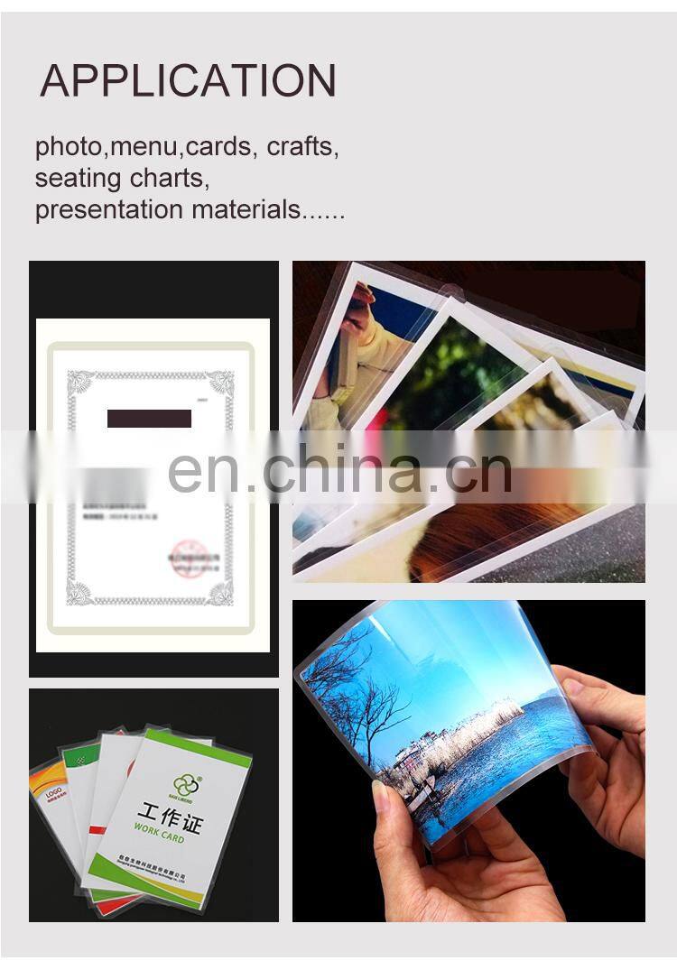 Willing 4 rollers Laminating Machines and Supplies Modern hot and cold laminator periodic office use laminator