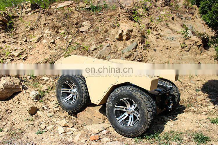 High speed heavy duty robot chassis AVT-W15D wheeled robot chassis outdoor delivery robot with advantage in speed 15km/h