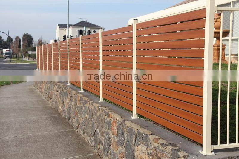 aluminum slat fence