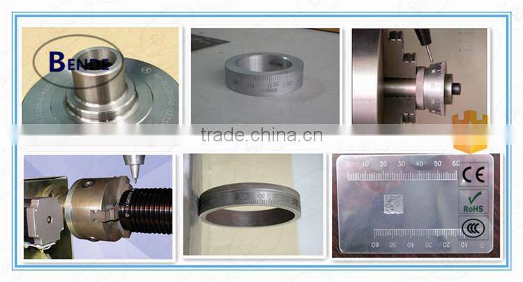 Metal label engraving machine