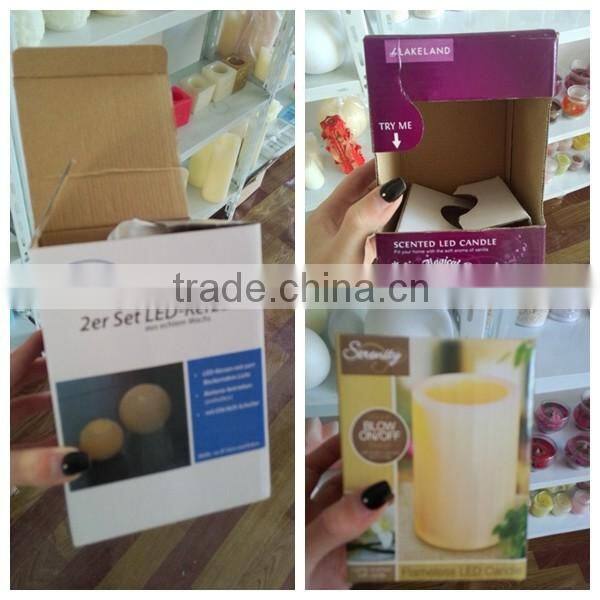 Remote Control led candle/timer led candle/led candle set single colour