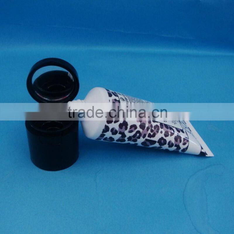 Plastic tube packaging for lipgloss /printed cosmetic plastic soft tube for lip care