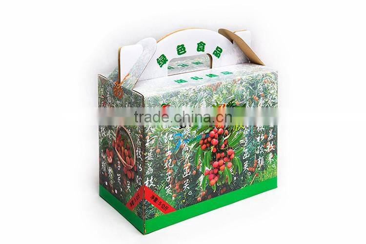 Logistic corrugated box Manufactory custom made banana carton box