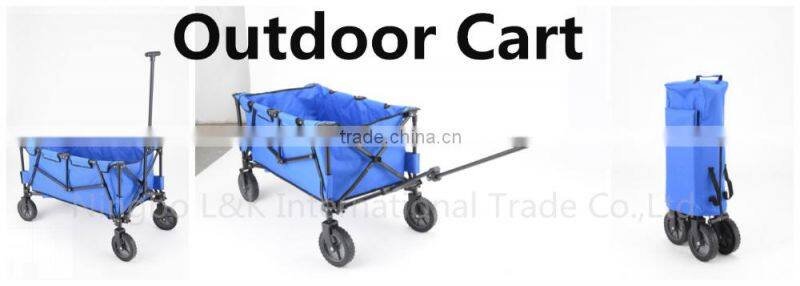 Outdoor beach folding shopping trolley, shopping cart