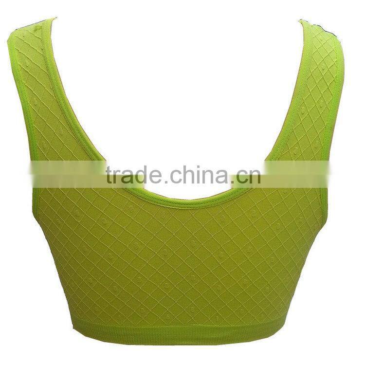 0.92USD M-XXXL Sports Bra For High Quality Big Size Push Up Cotton Sports Bras/Underwear (gdydwx003)