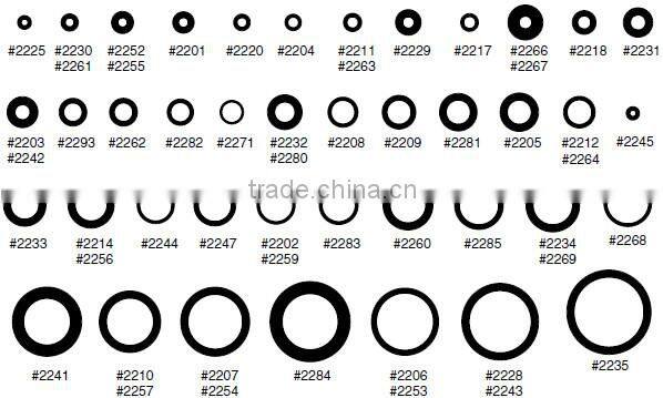 china supplier supply silicone o ring seals