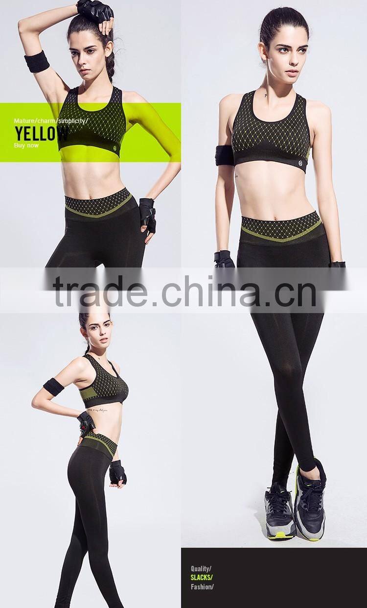 Women Yoga wear Custom made yoga pants wholesale blank jogger pants
