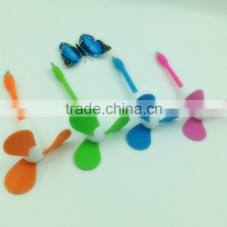 New 2016 Fashion Summer USB Fan Style Mini USB Fan for Computer or Smart Phone