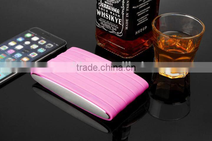 OBOE 8000mah raindow special smart power bank with stander