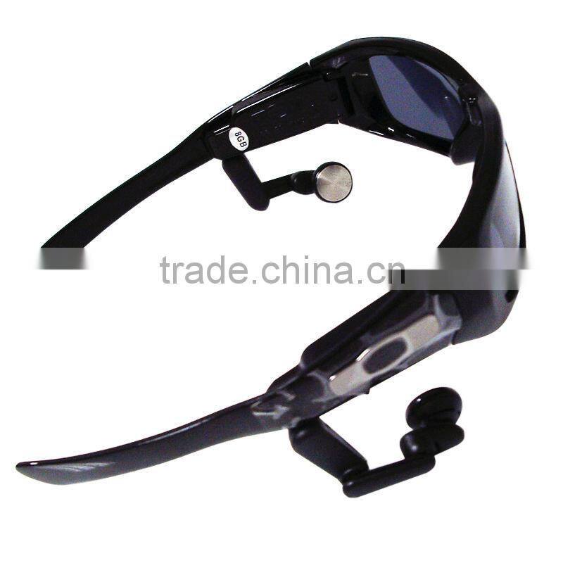 Camera Glasses with Photo Video MP3 Player Polarized Lens