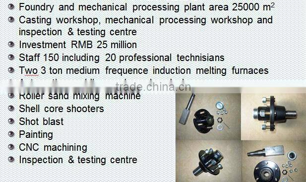 Heavy Duty Trailer Axle for most type