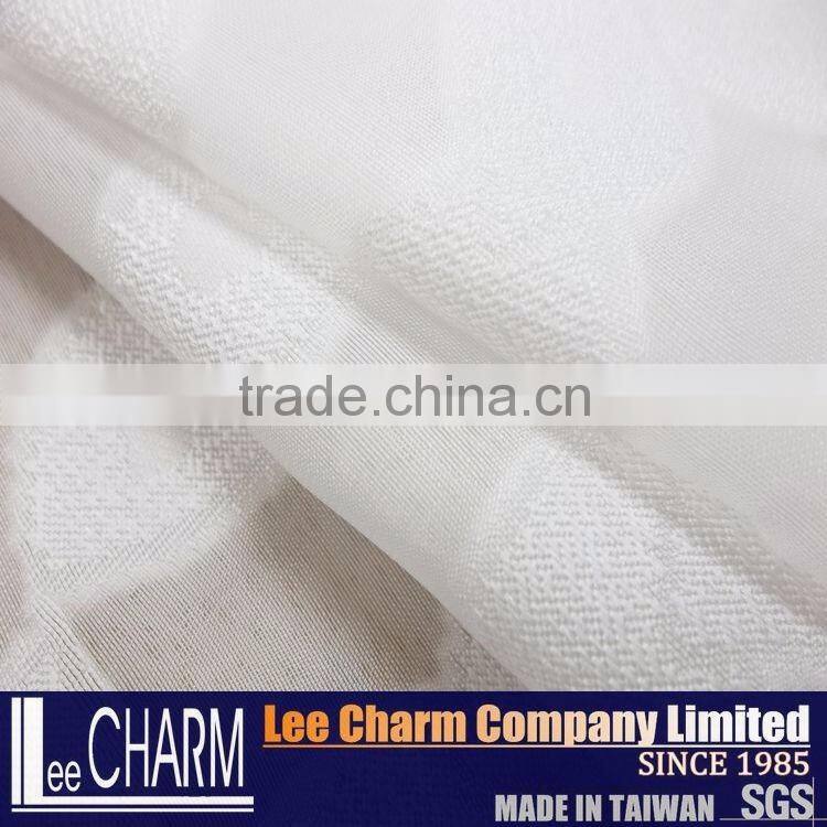 Polyester Nylon Waves Pattern Jacquard Fabric