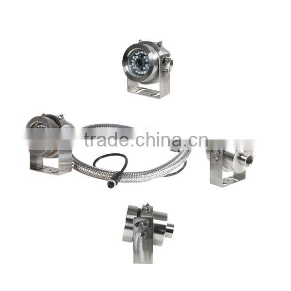 Night vision waterproof anti-explosion front and rear view forklift camera