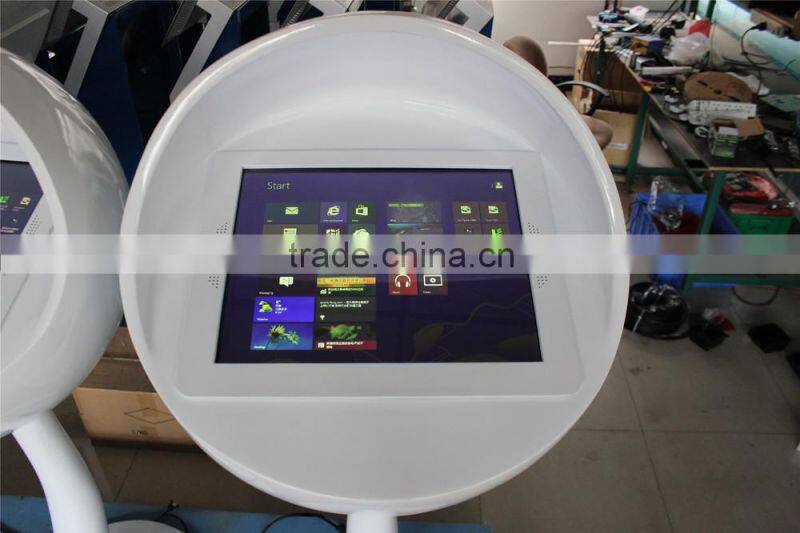 19" free standing wifi public information kiosk