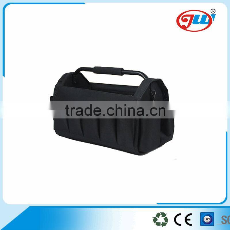 portable Heavy Duty fabric tool bag with Tubular Steel Handle