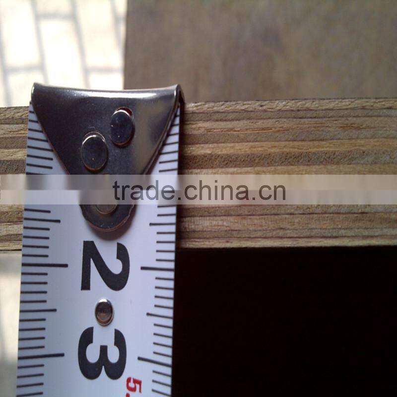 Non-slip marine plywood,Black film faced plywood