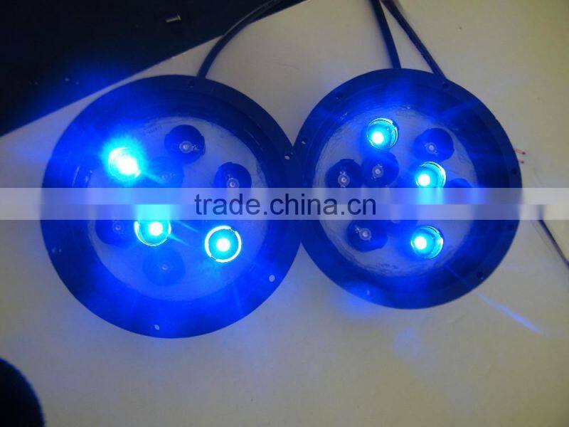 lighting china led rgb outdoor lights 9w round dc12/24v