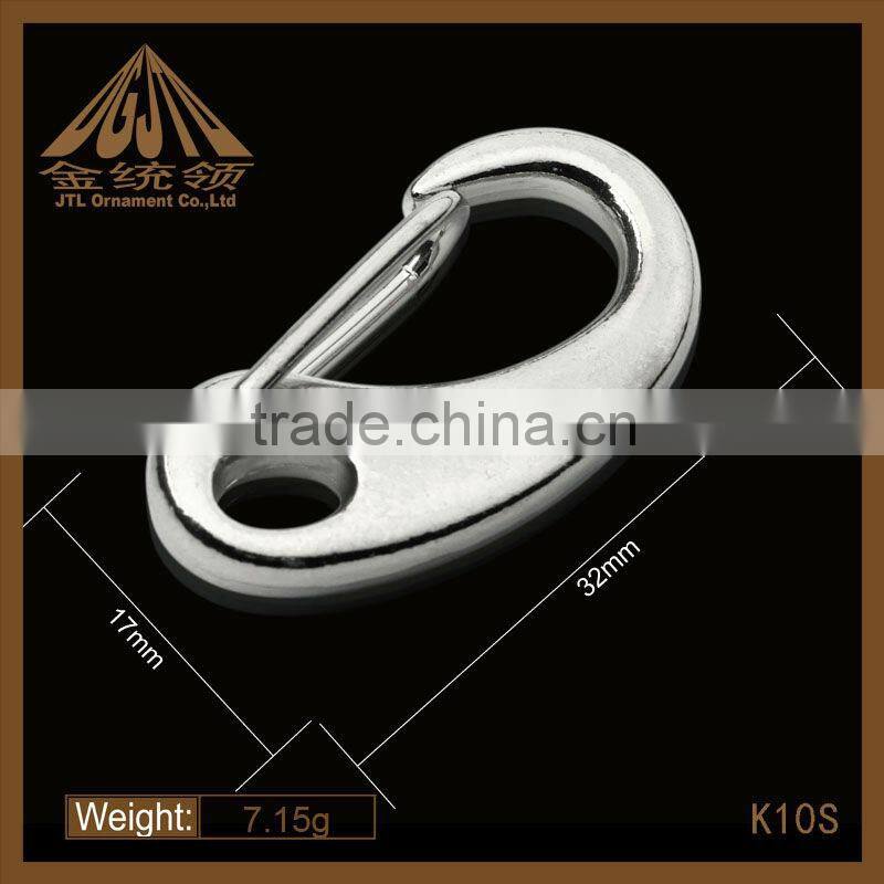 silver fashion lady handbag snap swivel hook