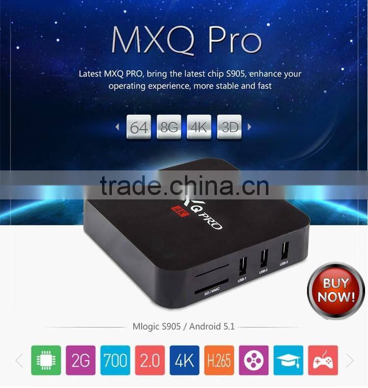Google Android 5.1 TV BOX Amlogic S905 Fully Loaded KODI Quad Core MINI MX Smart Android TV BOX