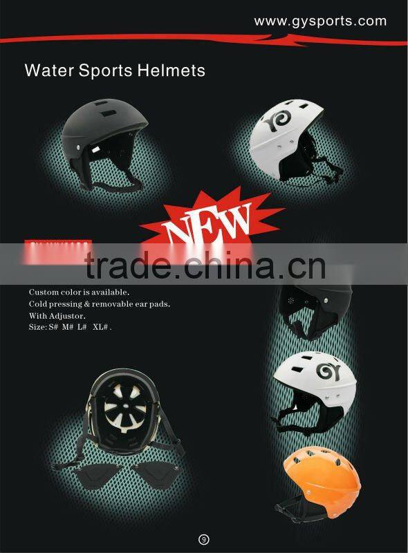 2015 Hot one colorful comfortable Climbing helmets with PC outer shell impact-resistant EPS double-sided velvet Adjustable bla