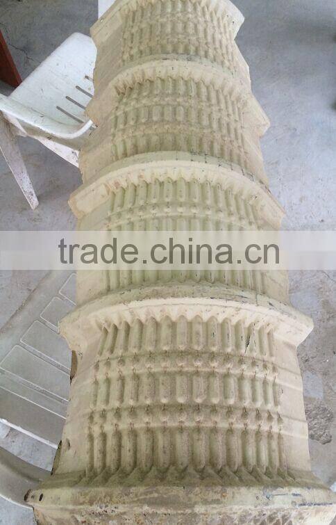 High quality hydraulic roofing sheet crimping machine/roofing curve machine