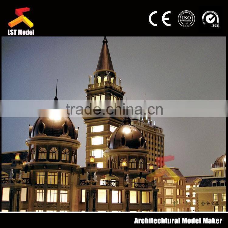 architectural scale models figures for residential building design