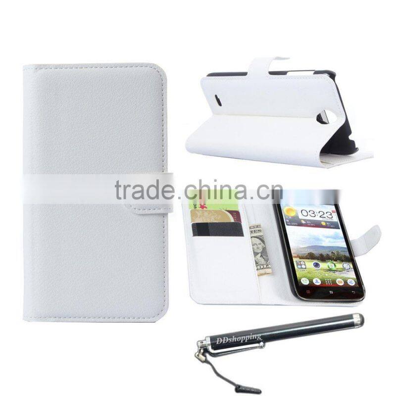 Keno New Arrival Premium Style PU Leather Flip Wallet Case for Lenovo K3 Note