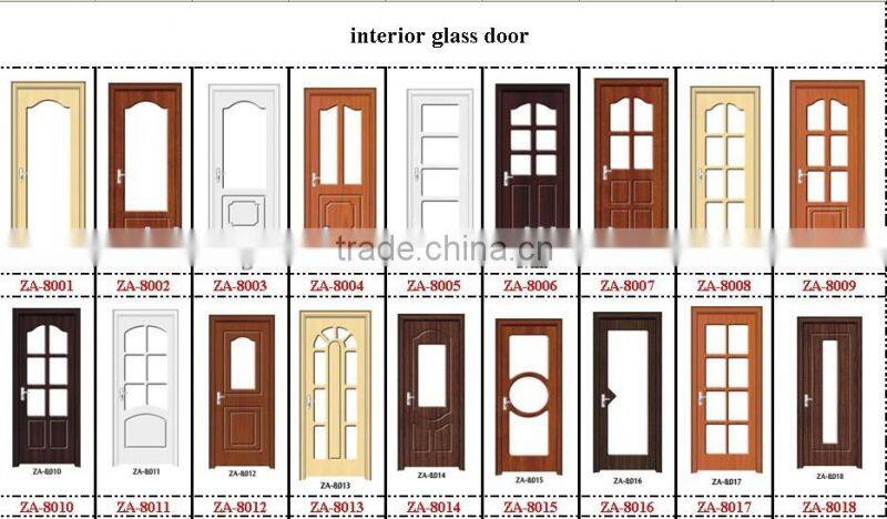 environment protect competitive price mdf glass doors