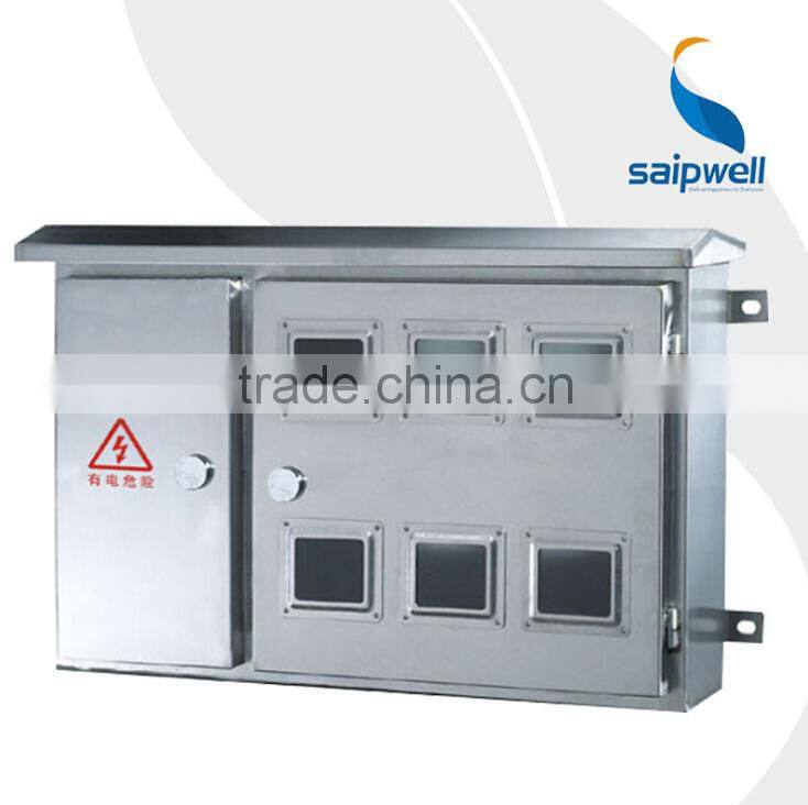 SAIP/SAIPWELL High Quality Industrial Waterproof Outdoor Electric Meter Box