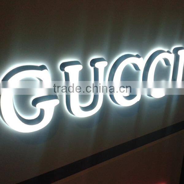 Mini customized light up acrylic sign