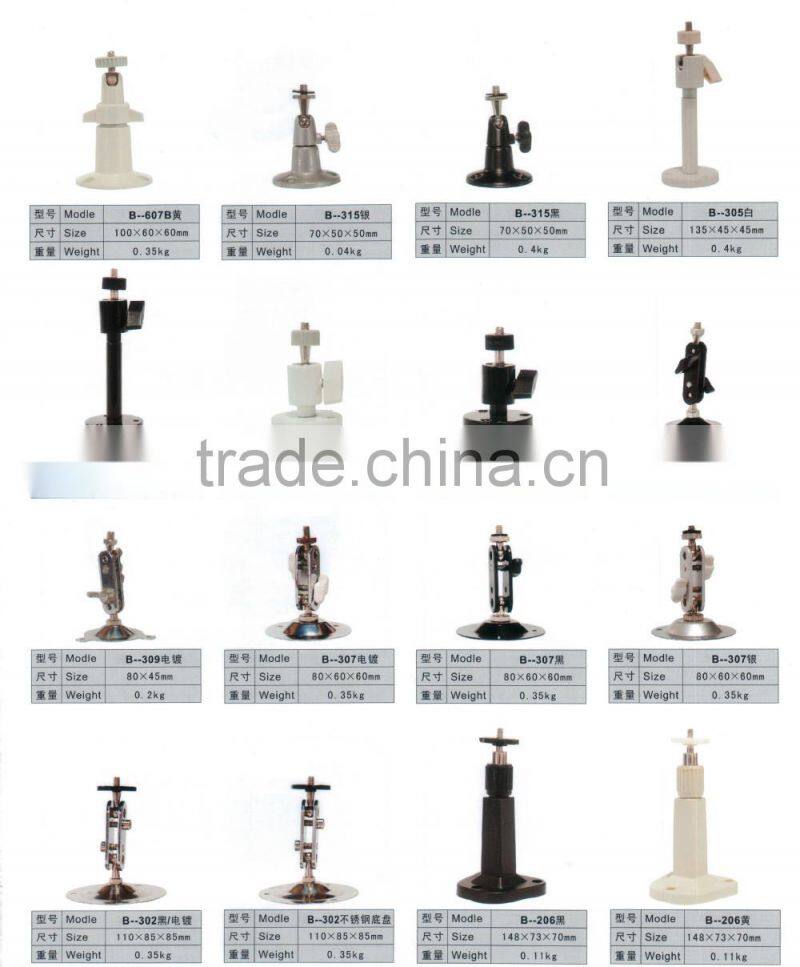 Alibaba Shenzhen CCTV peripheral Aluminum alloy CCTV Camera Bracket(B-06A)