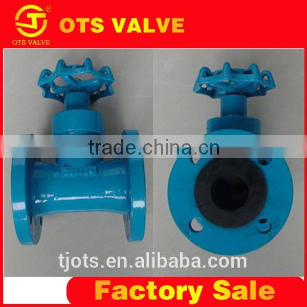 GV-DS009 API/DINflange end DN50-300mm Ductile iron diaphragm valve