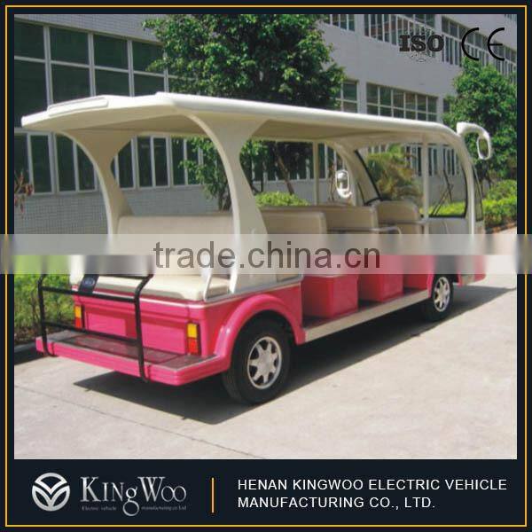 Electric Shuttle Bus 14 Seats electric mini bus