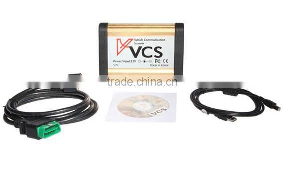 Hot sale Promorion 2014 top rated vcs vehicle communication scanner interface,OBD2 Diagnostic scanner high quality-Multi-languag