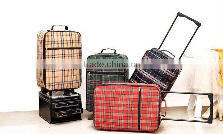 Foldable Trolley Bag/18" 19" 20" Folding Trolley Luggage/Fold Suitcase