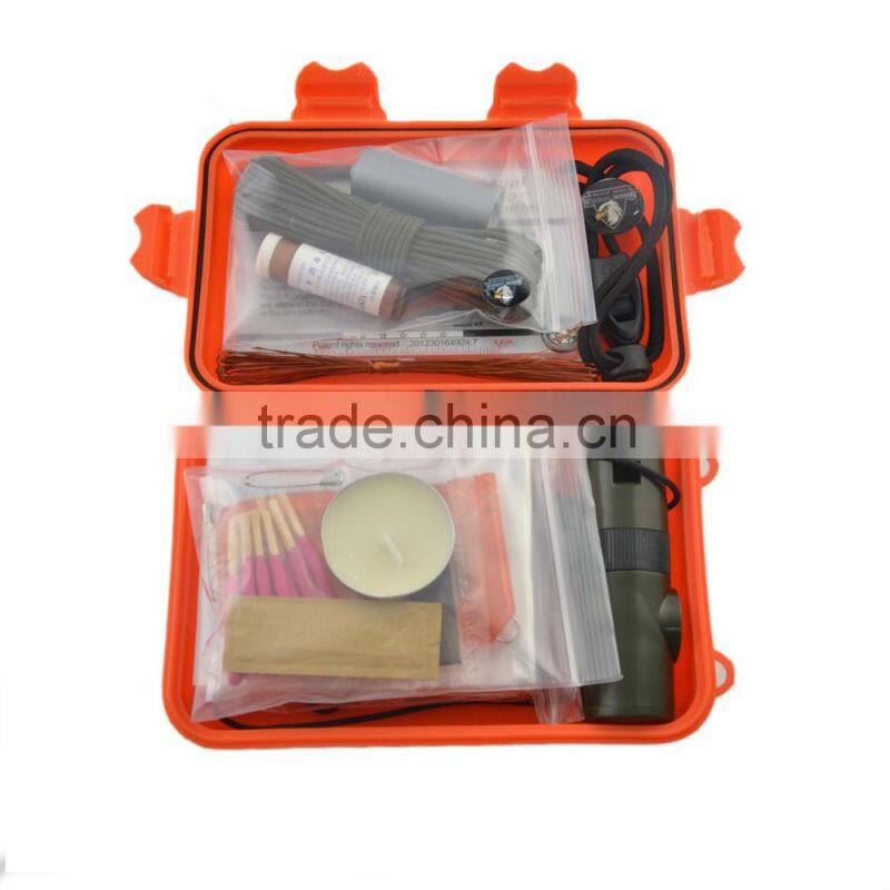 2015 chongfu outdoor camping mess kit personal military survival kit for camping