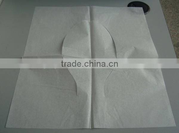 Disposable harf fold Toilet Mat White (20 Pack of 250) Antibacterial Waterproof Seat Cover Paper