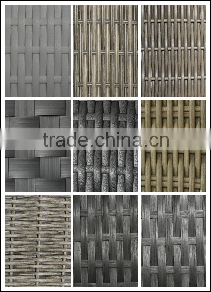 Outdoor furniture rattan round sun bed