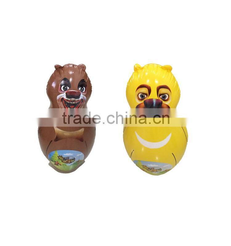 Best quality plastic air inflatable promotion tumbler