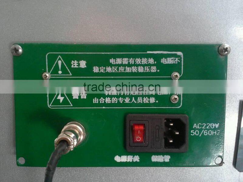 Four colors pneumatic pad printing machine with conveyor for plastics