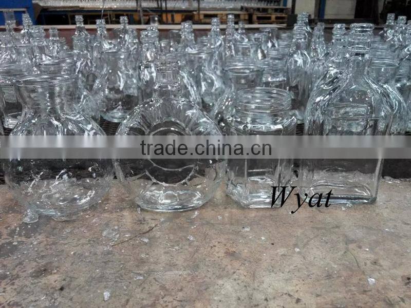 wholesale hexagonal shape glass honey jars manufacturer